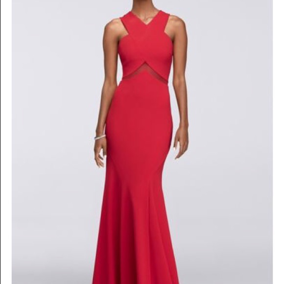 Red formal dress - Picture 3 of 4